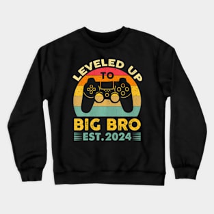 Leveling Up to Big  2024 Promoted to Big  2024 Crewneck Sweatshirt